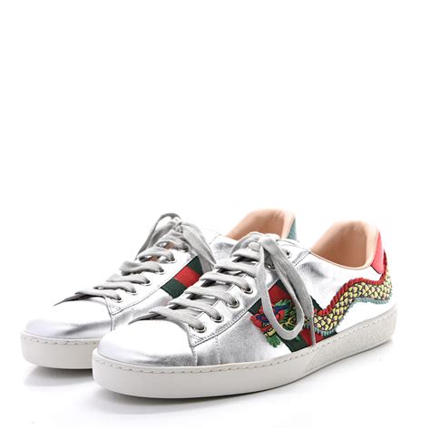 gucci ace drago|Gucci ace silver dragon.